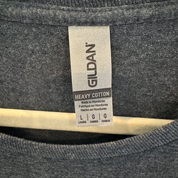 NASA Artemis I Launch Graphic Tee Gray Gildan Cotton Ladies Size L - Picture 4 of 7